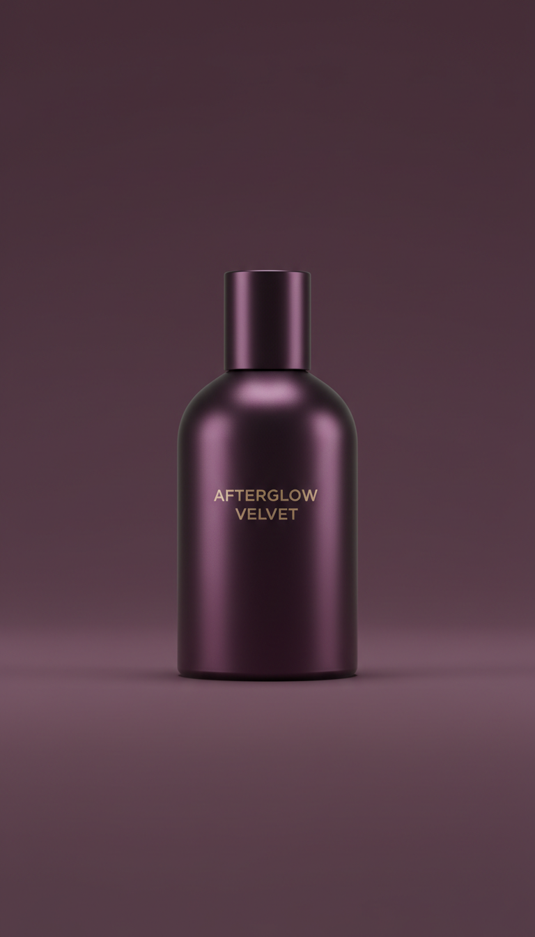 Eau de parfum deep plum metallic finish