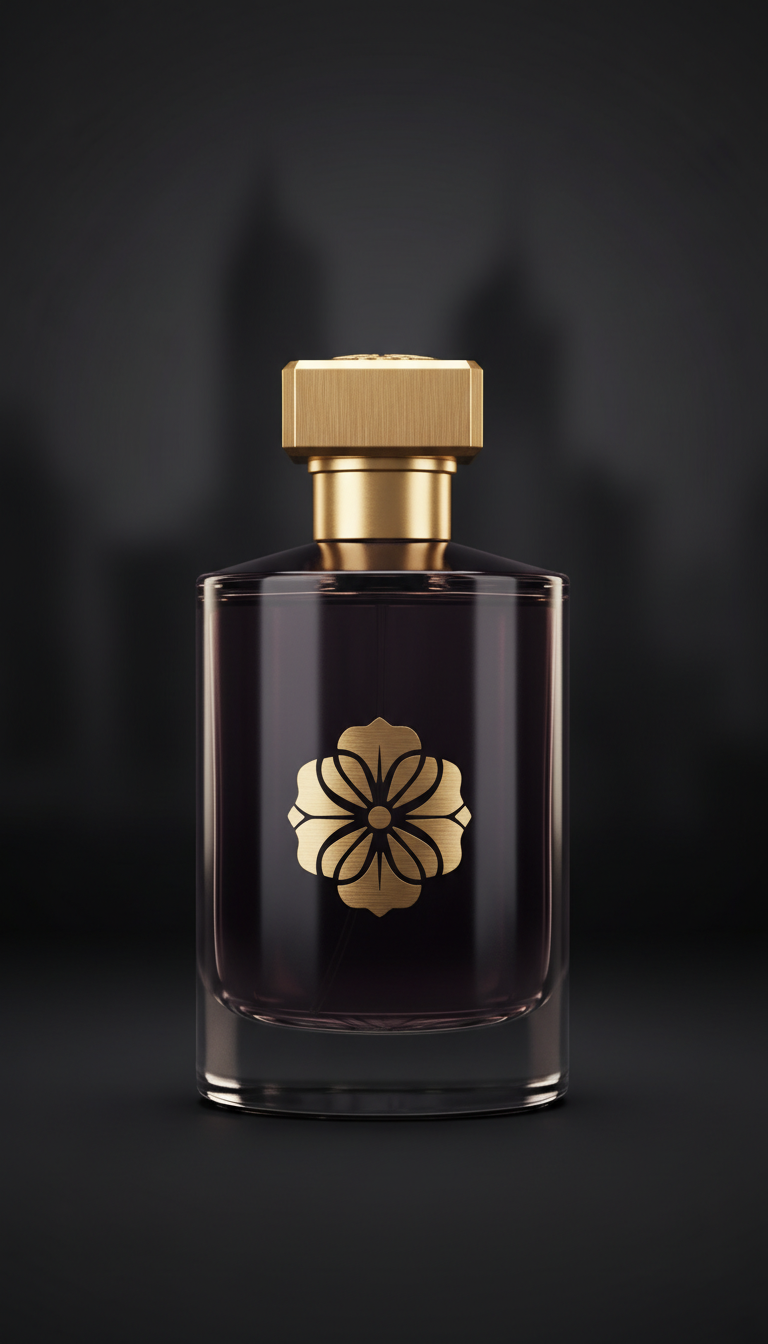 Limited edition eau de parfum with brushed gold details